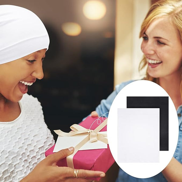 Women Under Scarf Hijab Cap 1 Pcs Under Cap for Turban Hijab Undercap Head Wraps Scarf Solid Color Hijab Tube Stretch Dreadlocks Tube Neck Cover - Hijab by Dania