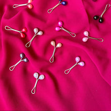 Vibrant Beads Stylish Pins (6 pins)
