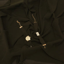 Georgette Chiffon Hijab + Watch + Bracelet + Gift Set