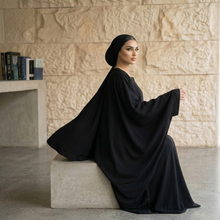 Black Stone Kaftan abaya