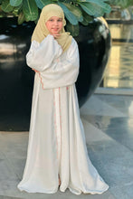 Kids Multi Color Lace Abaya