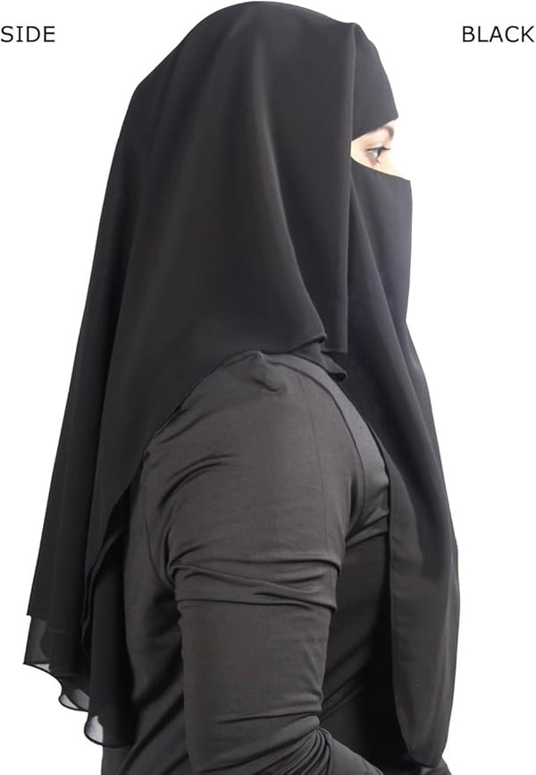 Three Layers Saudi Niqab