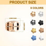 Star shape Hijab Magnetic Pins, Pentagram Hijab Pins Strong Multi-Use Colorful Hijab Magnets Buttons Clips for Clothing Brooch Scarf Shawl Clothes Women Gift