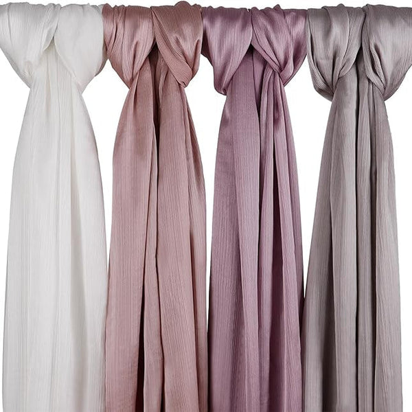 Crinkle Silk Hijabs(Pack of 1)