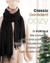 kashmeri Hijab, Winter Scarf for Women Pashmina Shawl Wraps Cashmere Feel Warm Fashion