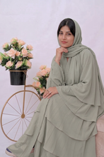 *Elegant frill abaya