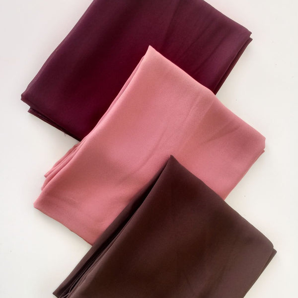 Pack of 3 chiffon hijab