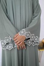 Dania's Floral Embroidered Abaya