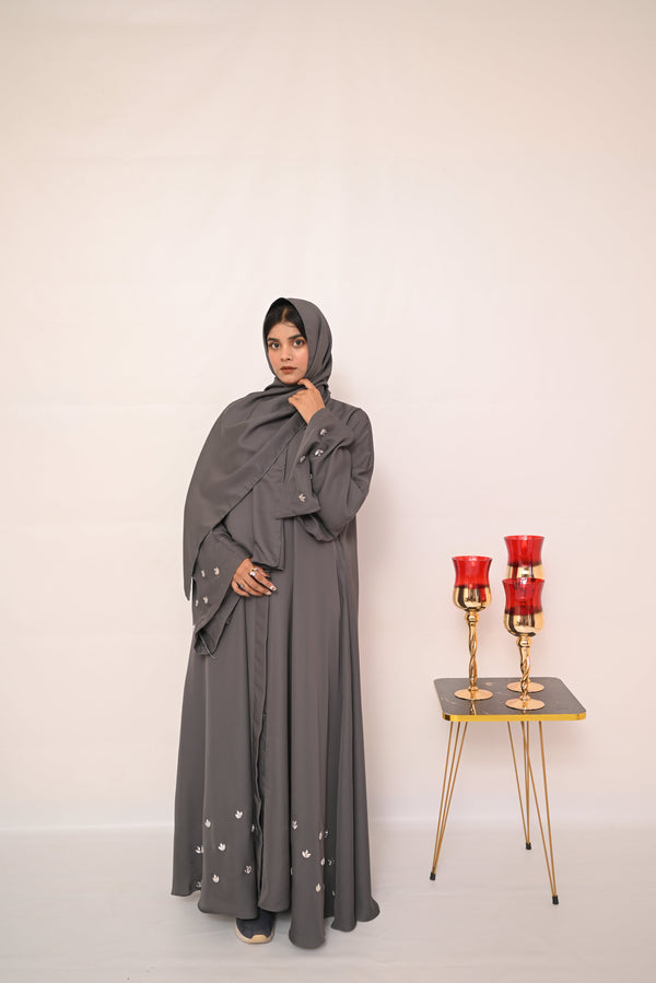 Stone Embellished Abaya (Customised Abaya)