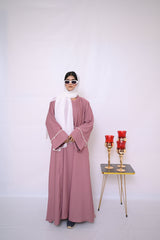 Nida's Stylish Belt Abaya (inner+ upper)