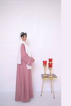 Nida's Stylish Belt Abaya (inner+ upper)-18