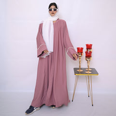Nida's Stylish Belt Abaya (inner+ upper)