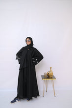 Floral Embroidered Abaya-29