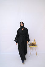 Floral Embroidered Abaya-29