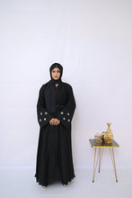 Floral Embroidered Abaya-29