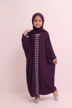 Butterfly kids abaya
