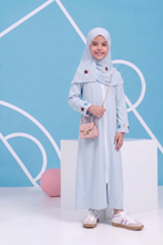 cloud sky star kid abaya