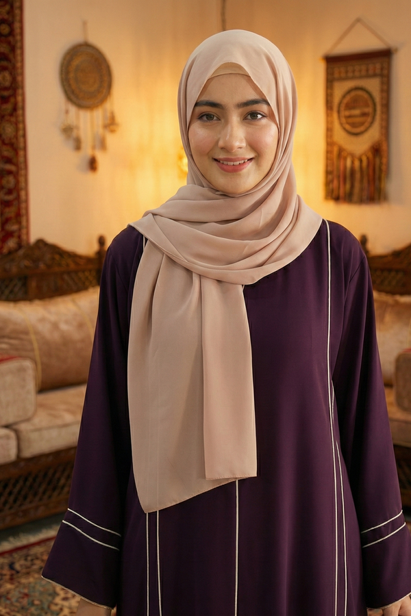 Dust & Plum abaya
