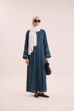Teal Basic Abaya