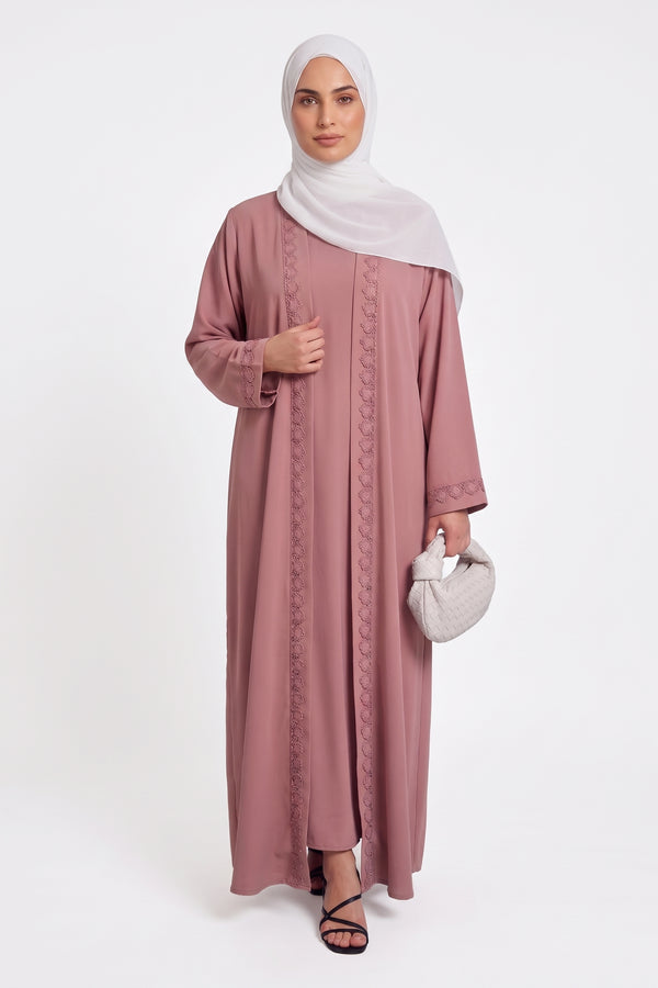 Classic Lace Abaya