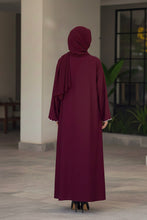 Petals of Crimson Abaya