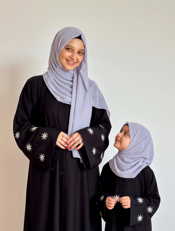 Mommy And Me flower sleeve