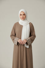 Geometric Elegance Embroidery Abaya-33