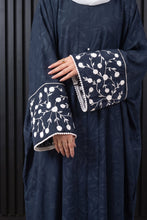 Teal Butterfly Abaya