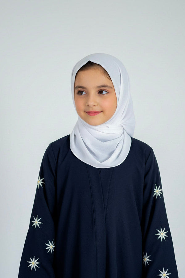 Twinkle Noor Abaya-navy blue