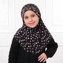 kids printed Hijabs