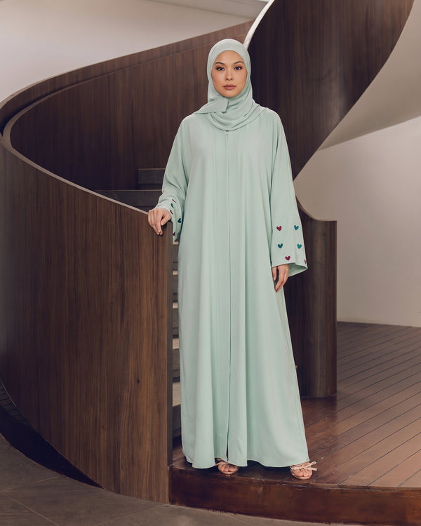 Noor-e-Qalb Emb Abaya