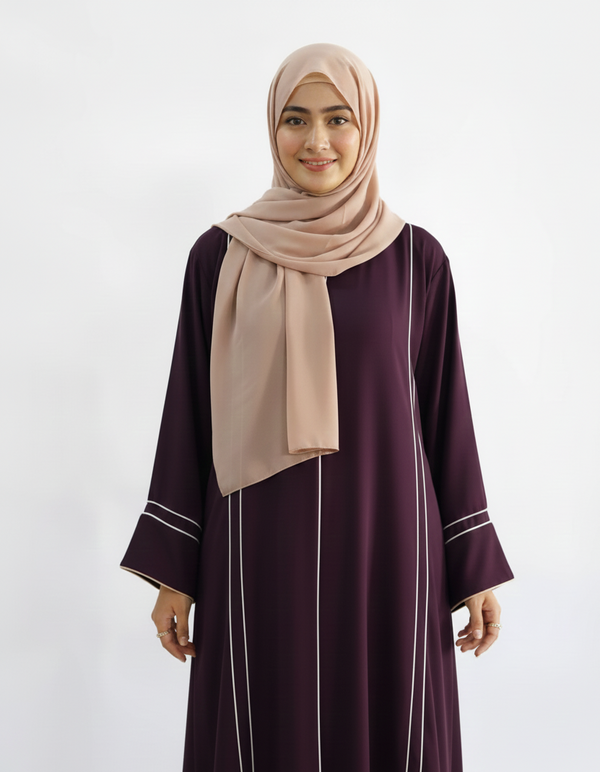 Dust & Plum abaya