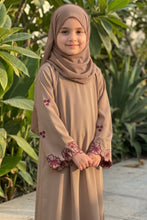 Kid Flower Sleeve abaya
