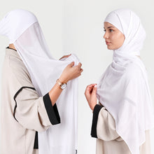 Hijab with attached inner cap