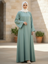 Divine Pearl Drape women abaya