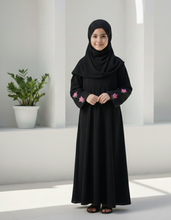 Kids Floral Embroidery Abaya (Copy)
