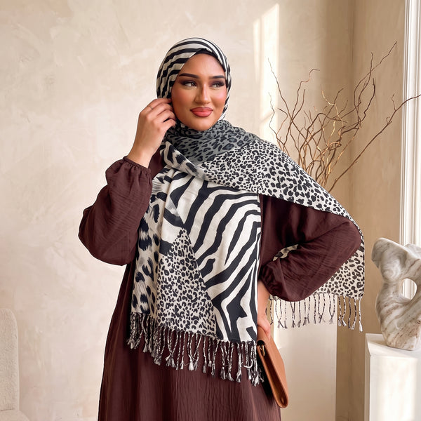 Cheeta Print Hijab