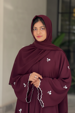 Petals of Crimson Abaya