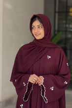 Petals of Crimson Abaya