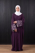 Teal Butterfly Abaya
