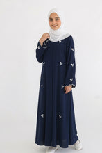 Scarlet Grace with Ivory Threads Kids Abaya