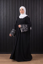 Teal Butterfly Abaya