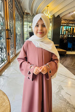 Rose charm kids abaya