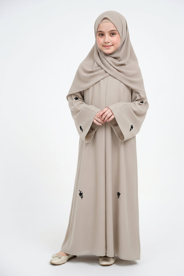 Chestnut Bloom Abaya