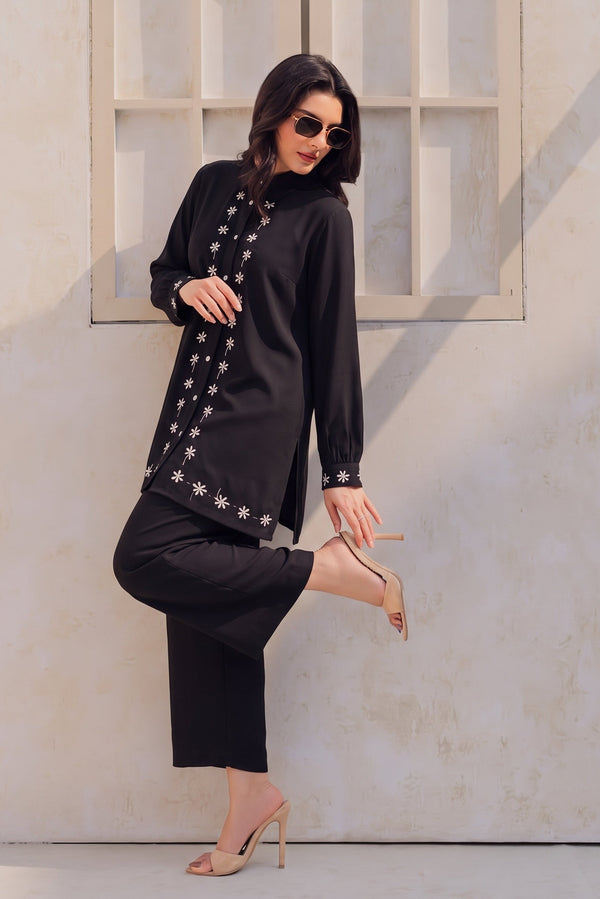Zahra Embroidered Grace Co-ord Set