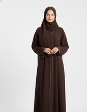 Cinnamon Lined Abaya