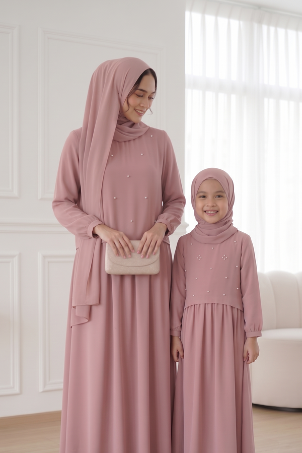 Mommy And Me pearl Abaya