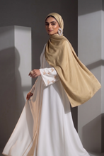 Gold line abaya