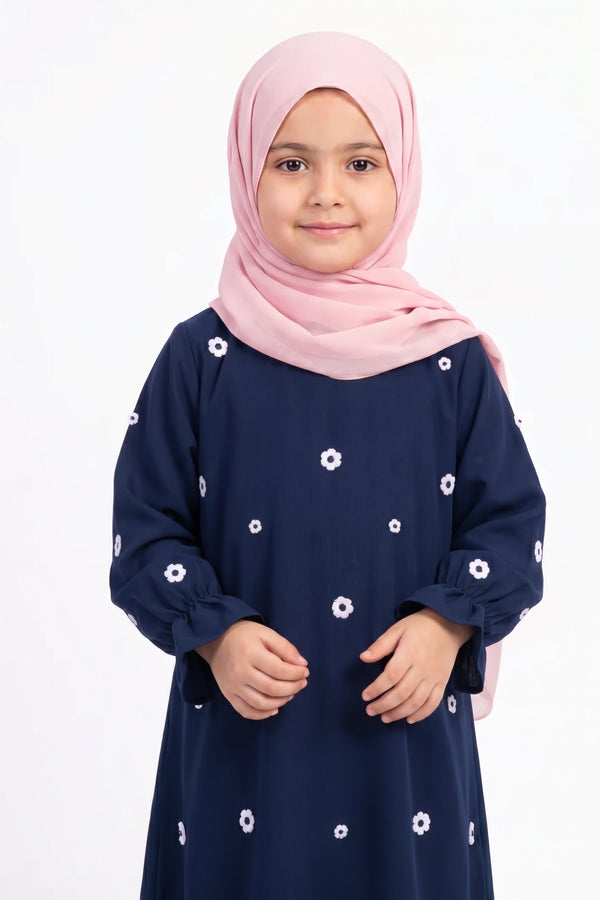 Petal kids abaya