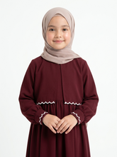 Classic Empire Waist Kids Abaya
